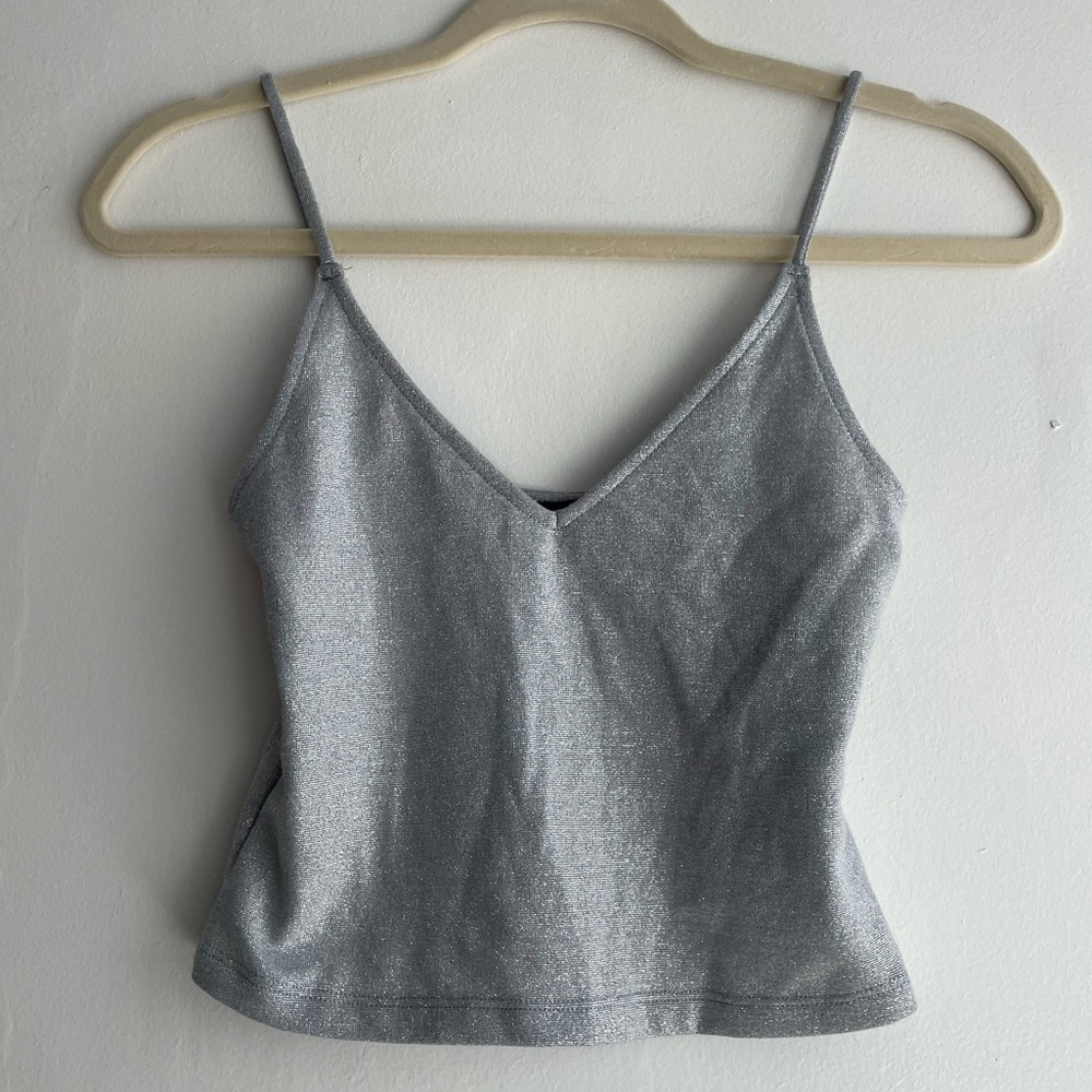 Forever 21 Silver Tank
